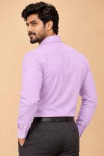 Neehar | Purple Formal Shirt for Men | Office & Daily Wear - Image 2
