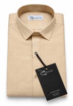 Neehar | Cream Colour Formal Shirt for Men | Office & Daily Wear - Image 4