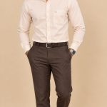 Neehar | Half White Formal Shirt for Men | Office & Daily Wear