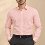 Neehar | Orange Formal Shirt for Men | Office & Daily Wear
