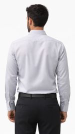 Neehar | Grey Formal Shirt for Men | Office & Daily Wear - Image 2
