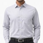 Neehar | Grey Formal Shirt for Men | Office & Daily Wear
